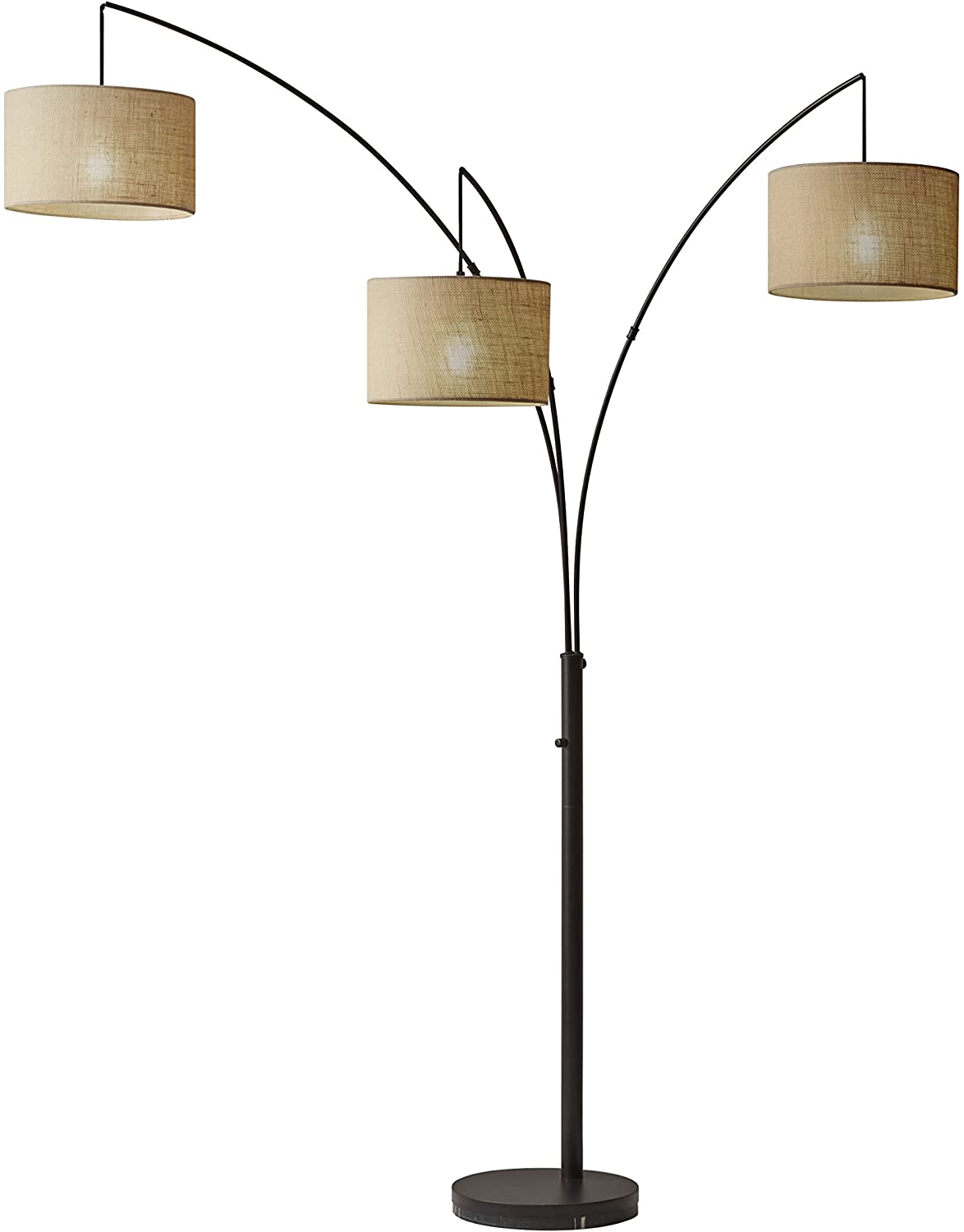 Adesso 4238 26 Trinity Arc Floor Lamp Antique Bronze FinisH 2 Lamps Buy - Best Online Lighting Stores