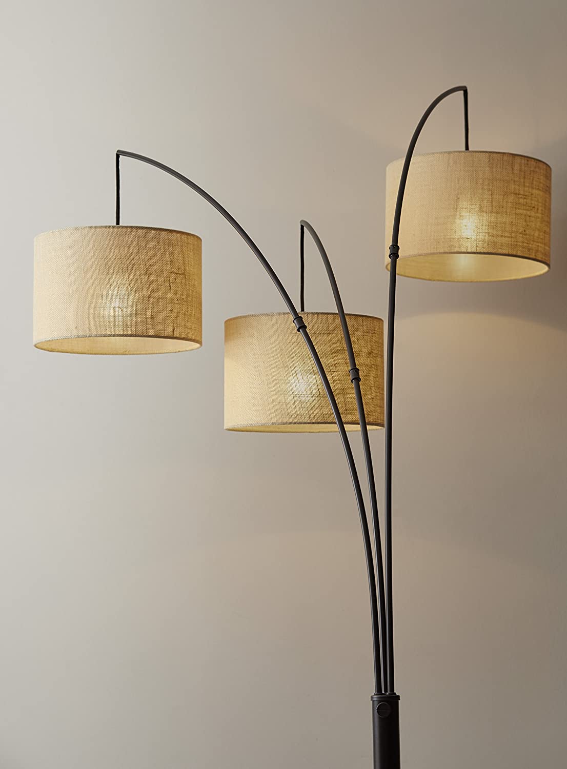 Adesso 4238 26 Trinity Arc Floor Lamp Antique Bronze FinisH 3 Lamps Buy - Best Online Lighting Stores