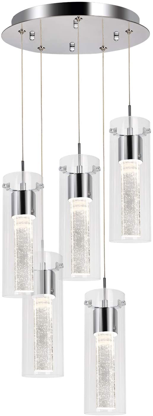 Hykolity 5 Light Pendant Ceiling Fixture 5 Lamps Buy - Best Online Lighting Stores