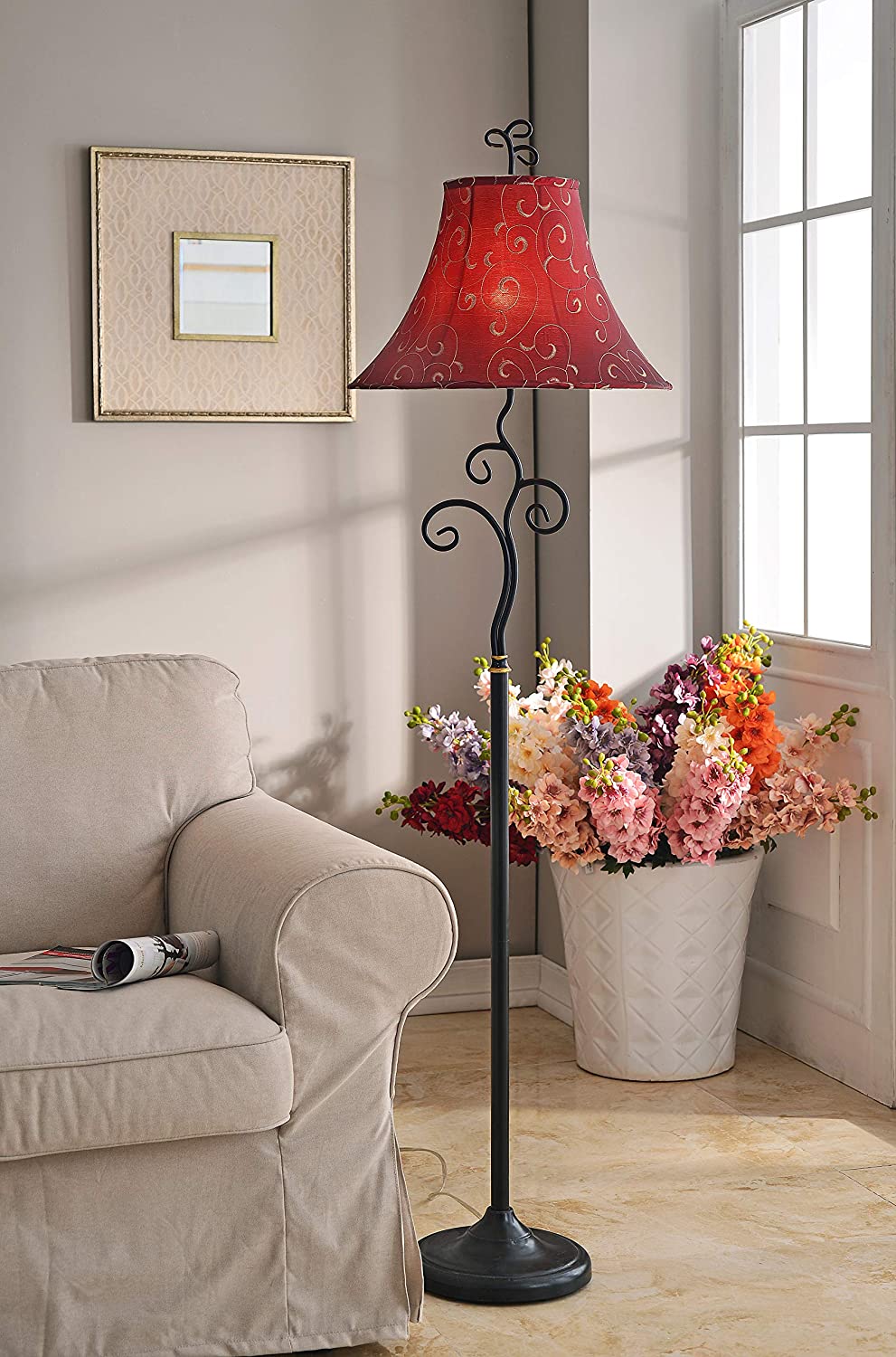 Kenroy Home 31381BRZ Richardson Floor Lamp 5 Lamps Buy - Best Online Lighting Stores