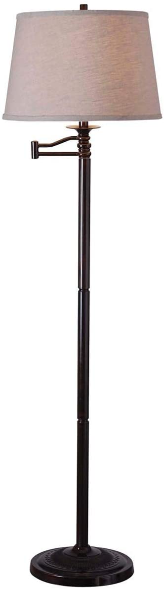 Kenroy Home 32215CBZ Riverside Swing Arm Floor Lamp 2 Lamps Buy - Best Online Lighting Stores