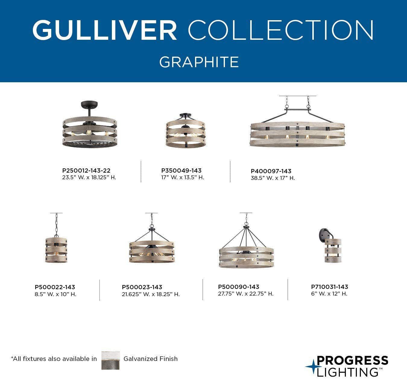 Progress Lighting P350049 143 Gulliver Three Light Semi Flush Convertible 3 Lamps Buy - Best Online Lighting Stores