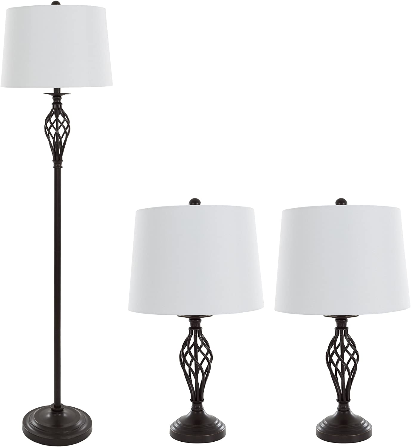 Spiral Cage Design lampsets 2 Lamps Buy - Best Online Lighting Stores
