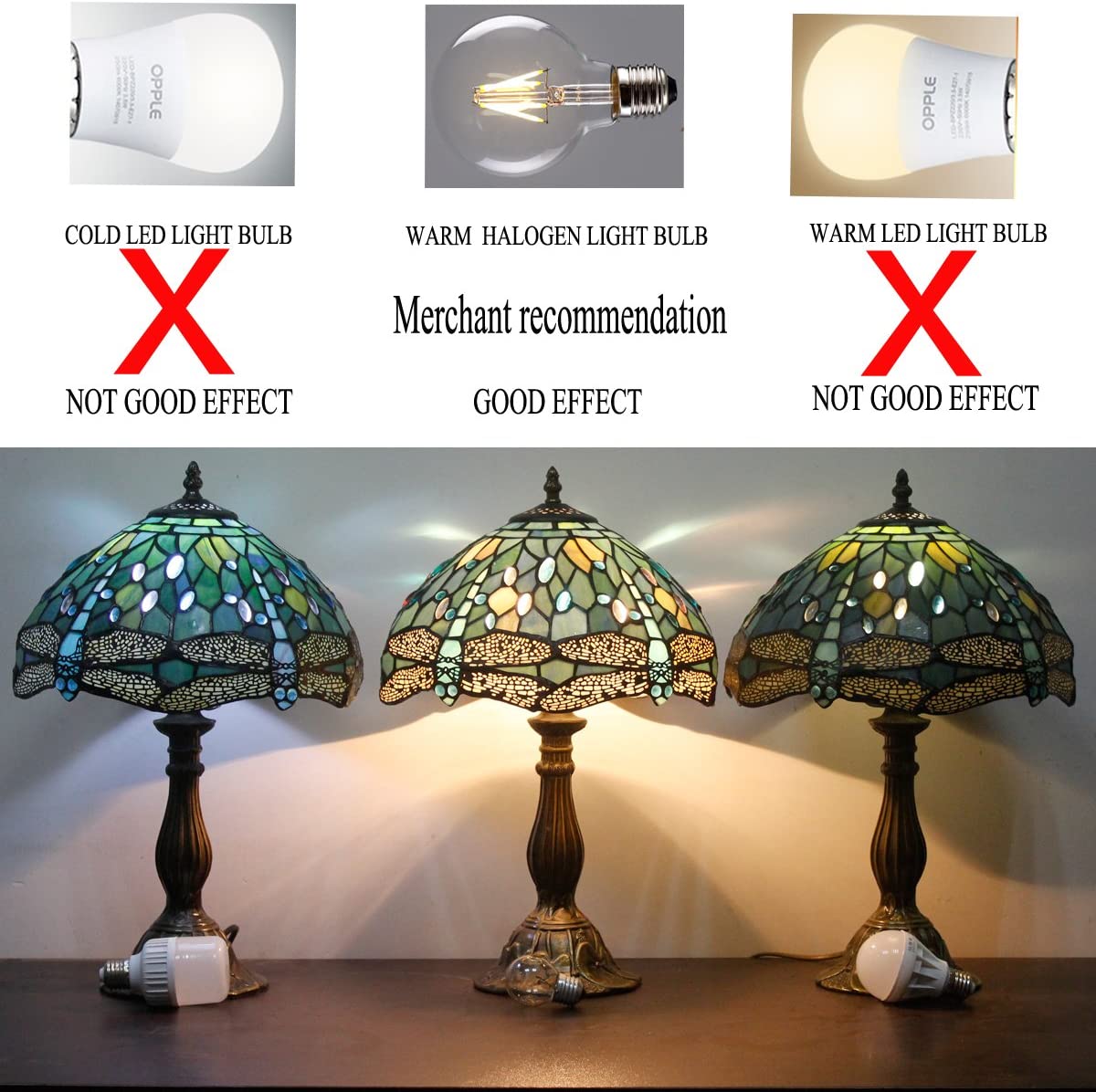 Tiffany Lamp W16H24 2 Lamps Buy - Best Online Lighting Stores