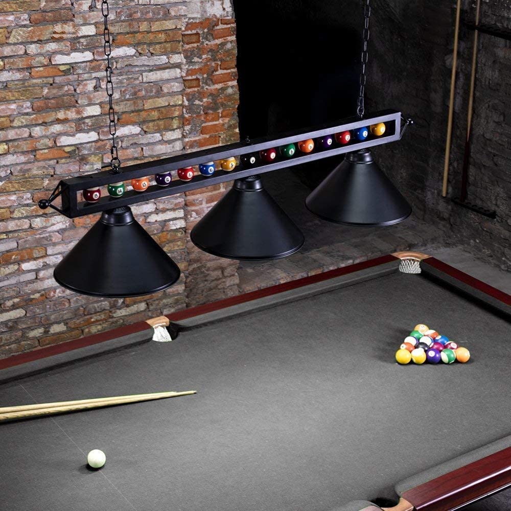 Wellmet Billiard Light for Pool Table 6 Lamps Buy - Best Online Lighting Stores