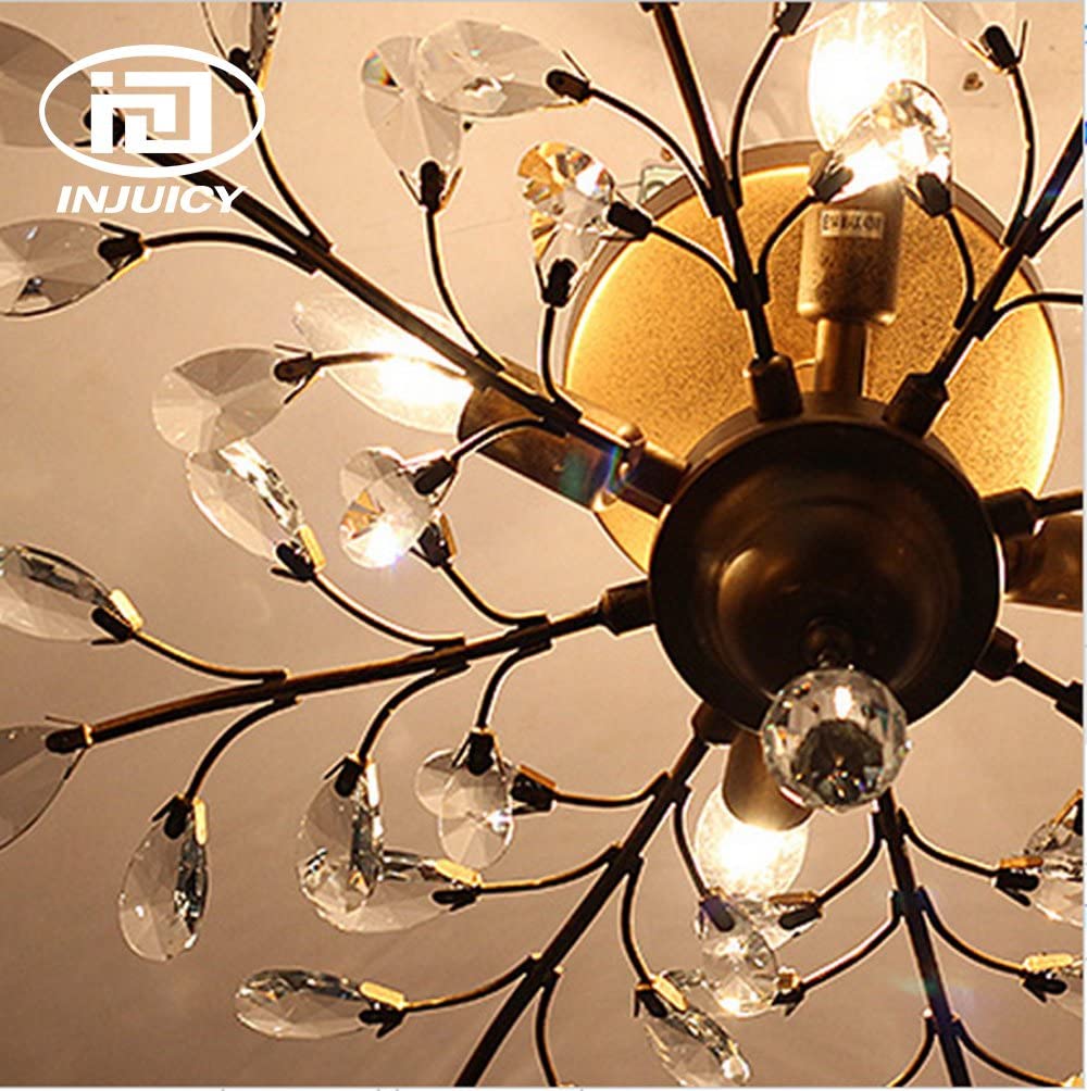 INJUICY Crystal Chandeliers K9 Led Ceiling Lights 7 Lamps Buy - Best Online Lighting Stores